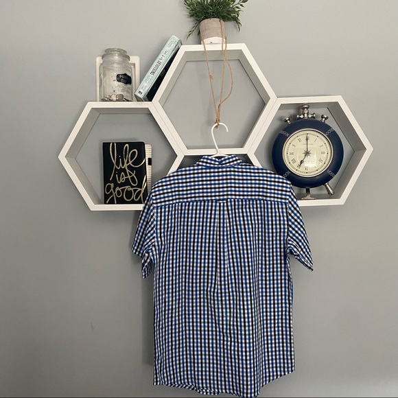 Ripzone Black Blue Button Shirt - Picture 2 of 4